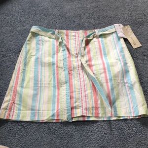Jones New York Sport Striped Skort Women’s 6